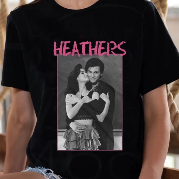 Heathers Movie T Shirt Winona Ryder Christian Slater Graphic Tee