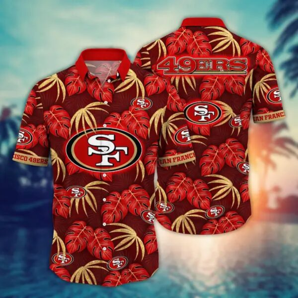 NFL San Francisco 49ers Tropical Hawaiian Shirt