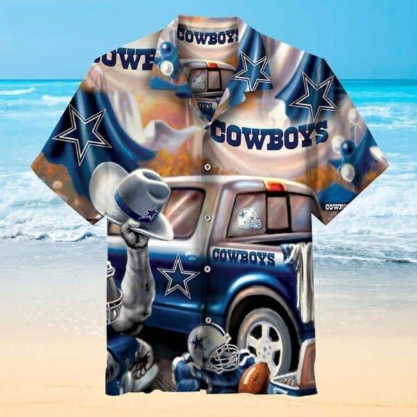 Dallas Cowboys All Over Print Hawaiian Shirt for Fans