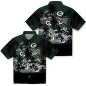 Green Bay Packers Tropical Hawaiian Shirt With Palm Tree Sunset Print Unisex Button Down 3 Laq9l.jpg - sohemix