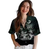 Green Bay Packers Tropical Hawaiian Shirt With Palm Tree Sunset Print Unisex Button Down 4 Wq77a.jpg - sohemix