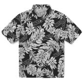 Green Bay Packers Unisex Black And White Tropical Monstera Leaf Hawaiian Button Down Shirt 1 Kxn9x.jpg - sohemix