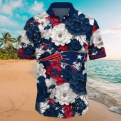 Men S New England Patriots Hawaiian Shirt Floral Paper Flower Print Aloha Button Down 2 1lwxr.jpg - sohemix