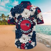 Men S New England Patriots Hawaiian Shirt Floral Paper Flower Print Aloha Button Down 3 10tdl.jpg - sohemix