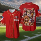 Men S San Francisco 49ers Nfl Baseball Jersey Shirt Red Gold Miner Mascot Fan Apparel With Custom Name Option 2 21zx7.jpg - sohemix