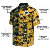Personalized Green Bay Packers Hawaiian Shirt With Palm Tree Silhouettes Unisex Tropical Button Down 5 W00g3.jpg - sohemix