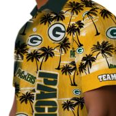 Personalized Green Bay Packers Hawaiian Shirt With Palm Tree Silhouettes Unisex Tropical Button Down 8 W74fr.jpg - sohemix