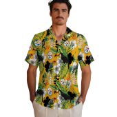 Pittsburgh Steelers Tropical Hawaiian Shirt With Toucan Pineapple Print Unisex Gold Yellow Button Down 2 Srab7.jpg - sohemix