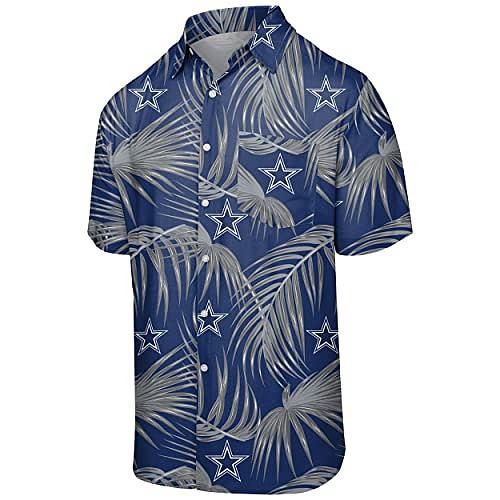 Tropical Star Pattern Hawaiian Shirt - Fan Aloha Top