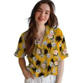 Unisex Gold Pittsburgh Steelers Hawaiian Button Down Shirt With Tropical Palm Tree Floral Print 4 Jlqgy.jpg - sohemix