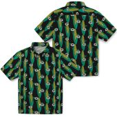 Unisex Green Bay Packers Corn Pattern Hawaiian Shirt Casual Button Down Aloha Fan Gear 3 Eic8x.jpg - sohemix