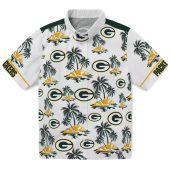 Unisex Green Bay Packers Hawaiian Shirt Tropical Palm Island Logo Print Casual Button Down 1 Kgexi.jpg - sohemix