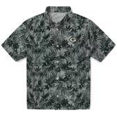 Unisex Green Bay Packers Hawaiian Shirt With Tropical Leaf Pattern Short Sleeve Button Down For Game Day Summer 1 3zrbc.jpg - sohemix