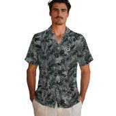 Unisex Green Bay Packers Hawaiian Shirt With Tropical Leaf Pattern Short Sleeve Button Down For Game Day Summer 2 4a2x2.jpg - sohemix