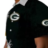 Unisex Green Bay Packers Nfl Split Design Button Down Shirt With Edgy Streaks Lacing Graphic Green Gold Colors 8 Yqfai.jpg - sohemix