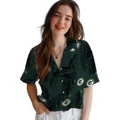 Unisex Green Bay Packers Palm Leaf Tropical Hawaiian Shirt Casual Short Sleeve Button Down 4 Ocjzh.jpg - sohemix