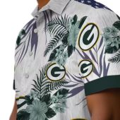 Unisex Green Bay Packers Patriotic Hawaiian Shirt Tropical Floral Print Short Sleeve Button Down 8 7otyk.jpg - sohemix