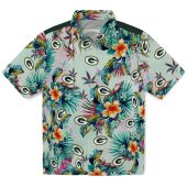 Unisex Green Bay Packers Tropical Floral Foliage Print Casual Hawaiian Button Down Shirt 1 6gw3h.jpg - sohemix