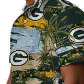Unisex Green Bay Packers Tropical Hawaiian Shirt Palm Tree Landscape Print Button Down 8 23j96.jpg - sohemix