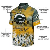 Unisex Green Bay Packers Tropical Hawaiian Shirt With Beach Scene Palm Trees Canoe Paddles Floral Print Short Sleeve Button Down For Summer 5 Tdv7u.jpg - sohemix