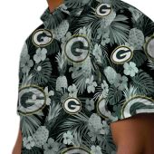 Unisex Green Bay Packers Tropical Hawaiian Shirt With Floral Pineapple Print Casual Button Down Fan Gear 8 Wn1mn.jpg - sohemix