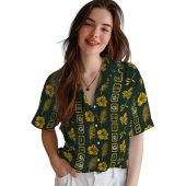 Unisex Green Bay Packers Tropical Hawaiian Shirt With Framed Logo And Floral Palm Pattern Casual Button Down 4 Lyw89.jpg - sohemix