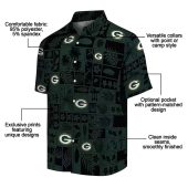 Unisex Green Bay Packers Tropical Patchwork Hawaiian Short Sleeve Button Down Shirt 5 Sesaq.jpg - sohemix