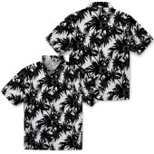 Unisex Pittsburgh Steelers Hawaiian Shirt Black White Palm Tree Tropical Print Short Sleeve Button Down 3 6sdnv.jpg - sohemix