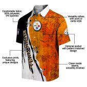 Unisex Pittsburgh Steelers Hawaiian Shirt Edgy Split Black Gold Distressed Design With Team Logo Nfl Shield 5 Y9z1q.jpg - sohemix