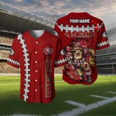Unisex San Francisco 49ers Hawaiian Shirt Personalized Nfl Football Lace Gorilla Graphic Button Down 2 8eyjo.jpg - sohemix